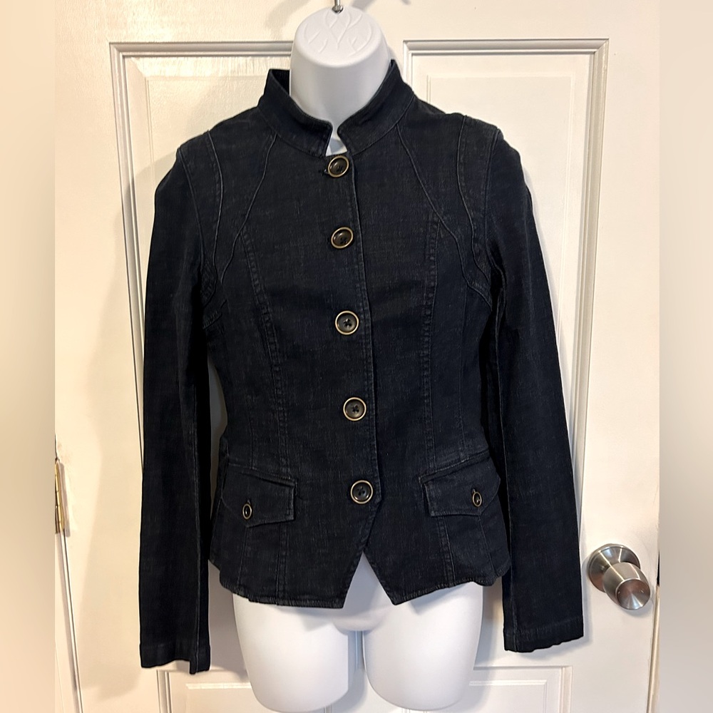 NWT WHBM Denim Blazer - Picture 1 of 7